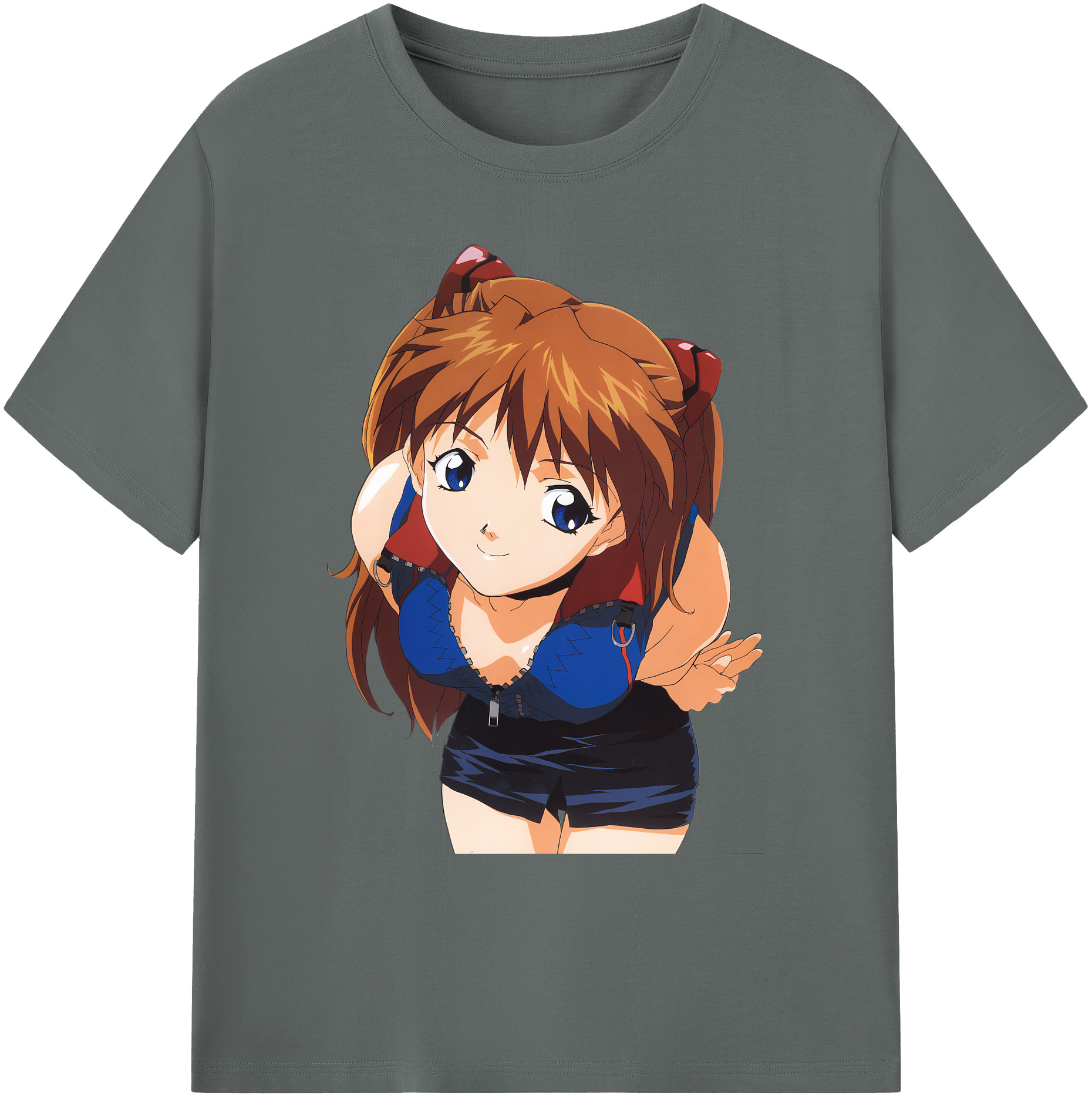 （画像用） EVA 新世紀エヴァンゲリオン 綿100％ メンズ半袖Tシャツ｜肌触りやわらか＆通気性